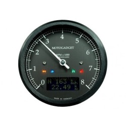 MOTOGADGET CHRONOCLASSIC 8 BLACK LCD