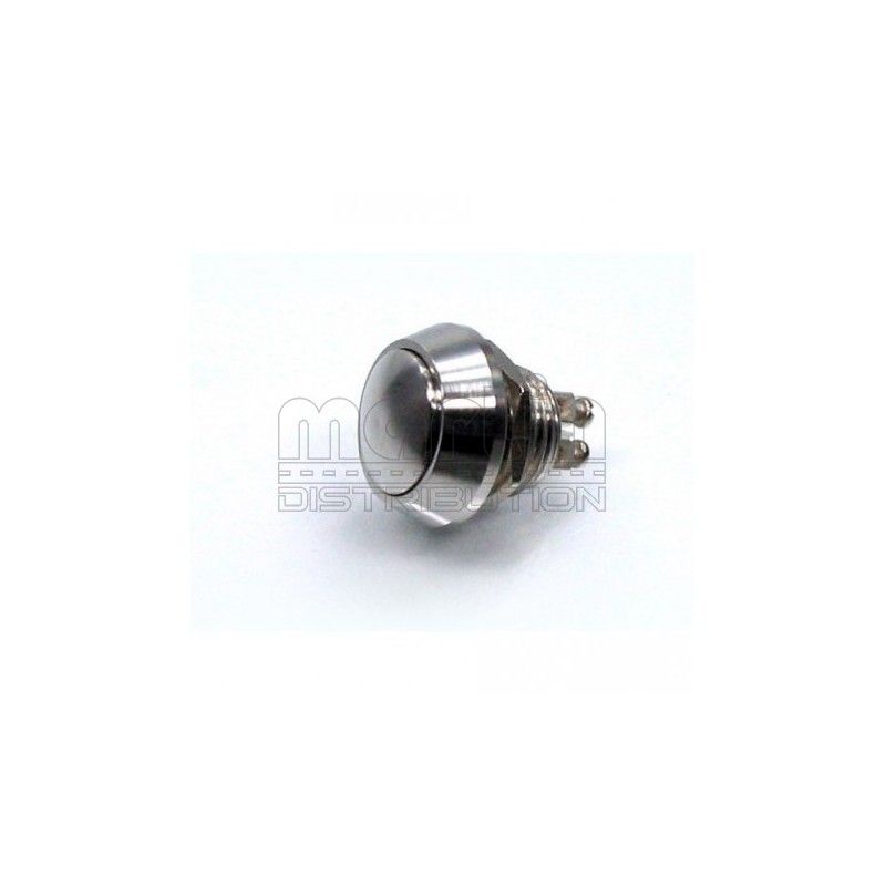 MOTOGADGET MINI BOUTON POUSSOIR M12 INOX