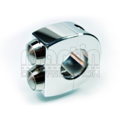 BOITIER MOTOGADGET POLI 2 BOUTONS INOX 22mm