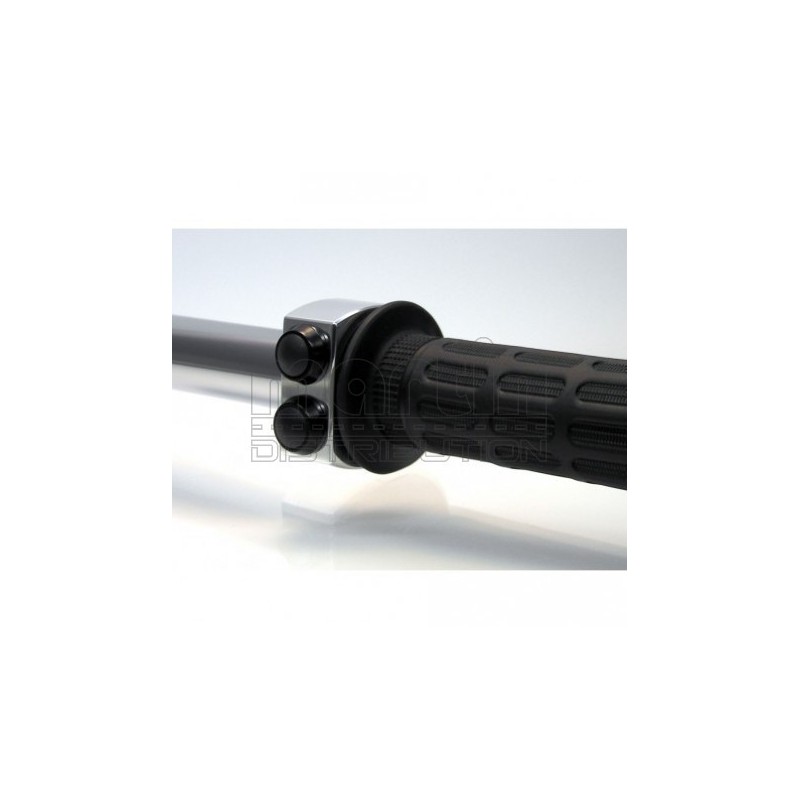 BOITIER MOTOGADGET POLI 2 BOUTONS NOIRS 1''