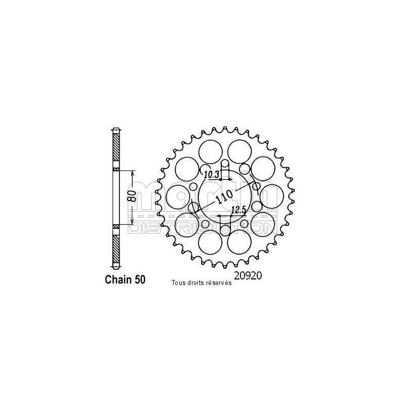 couronne-de-chaine-secondaire-roue-arriere-cbx1000-cb1z-197882-82