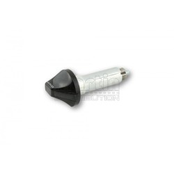 LED Clignotant embout de guidon FLIGHT, fumé HIGHSIDER