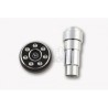 Embout de guidon CONERO TYPE 1, Alu noir HIGHSIDER