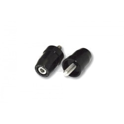 Embout de guidons, alu, noir, f. Kawasaki, M8 HIGHSIDER
