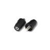 Embout de guidons, alu, noir, f. Kawasaki, M8 HIGHSIDER