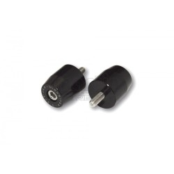 Embout de guidons, alu, noir, f. Suzuki, M6 HIGHSIDER