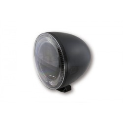 5 3/4 pouces LED Phare CIRCLE, noir HIGHSIDER