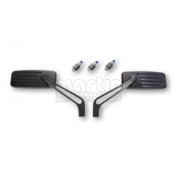CNC milled embout de guidon rétroviseur HIGHSIDER