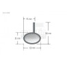 embout de guidon rétroviseur FERRARA 2 HIGHSIDER 52000