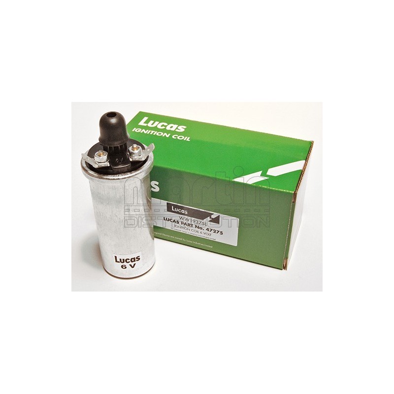Bobine allumage LUCAS 6 volts