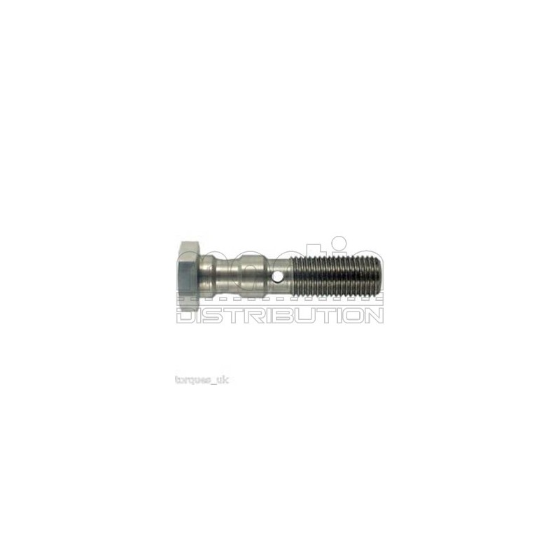 VIS DE PASSAGE FREIN BREMBO M10X1.00 inoxydable Double BANJO