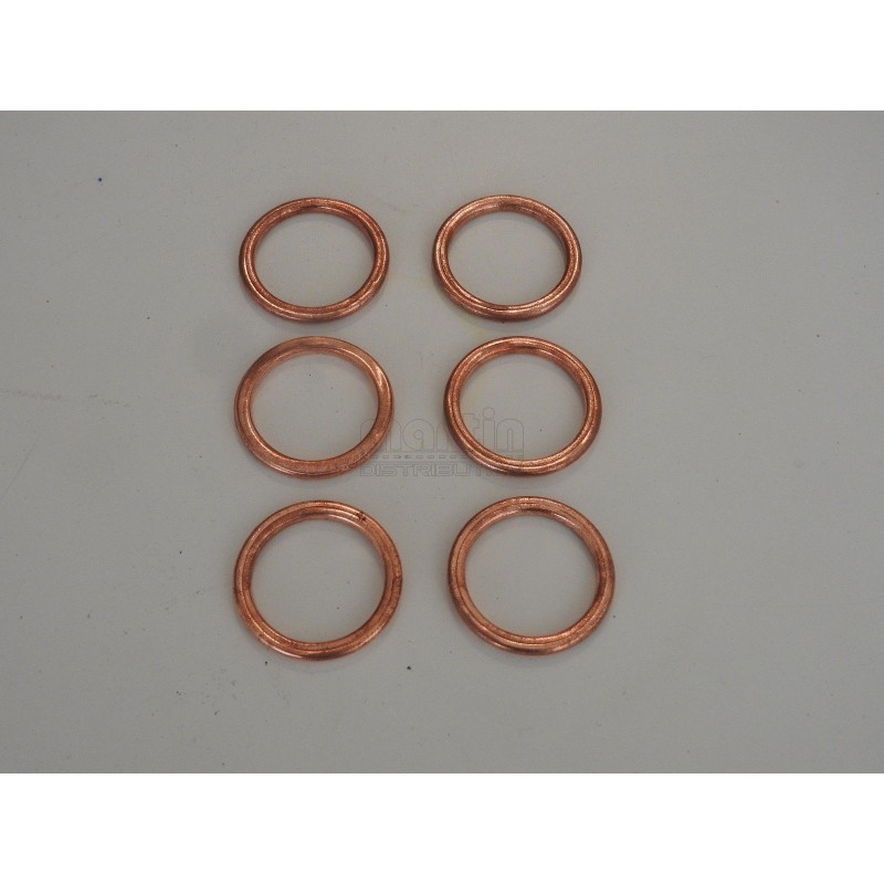 6 JOINTS ECHAPPEMENT HONDA CBX 1000