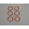 6 JOINTS ECHAPPEMENT HONDA CBX 1000