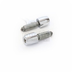 EMBOUTS DE GUIDON PLASTIQUE POUR DEMI GUIDON RACING