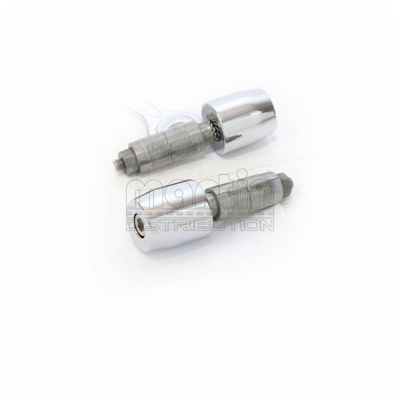 EMBOUTS DE GUIDON PLASTIQUE POUR DEMI GUIDON RACING