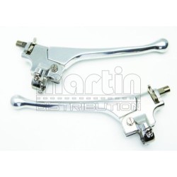 PAIRE LEVIER ALUMINIUM TYPE DOHERTY/AMAL