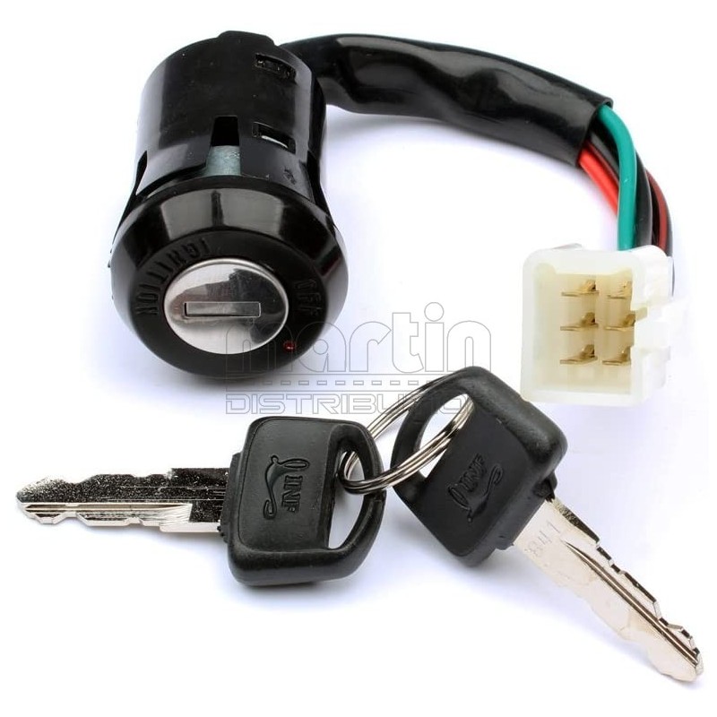 Contacteur à cles HC01 / HONDA MB 80 S/ MB 8 Apres 80 OEM: 35100-166-017