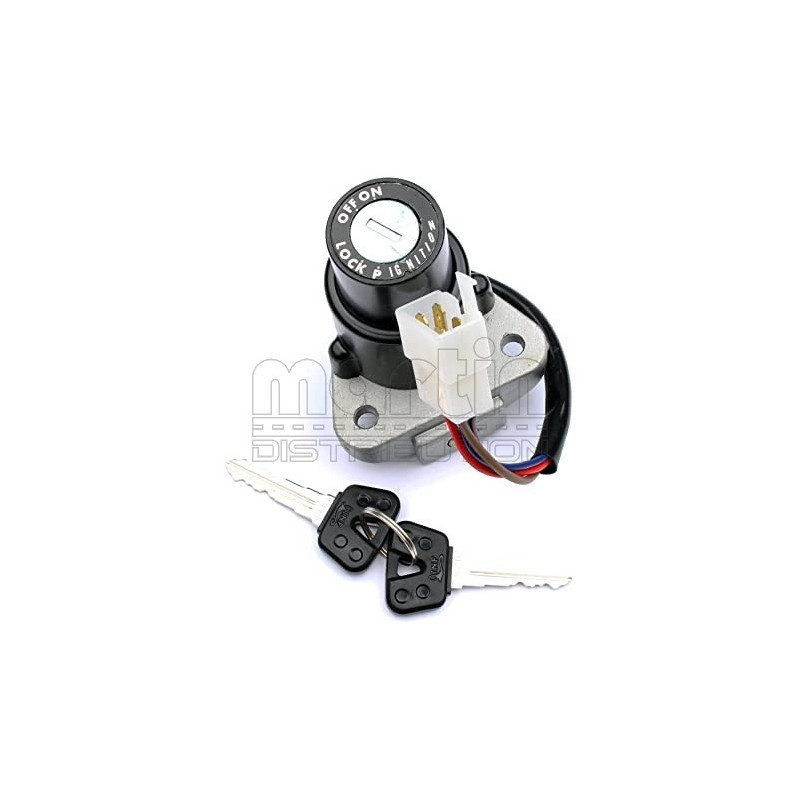 Contacteur à cles 4FL / YAMAHA TZR 125  / 97-99  OEM: 2RH-82501-00