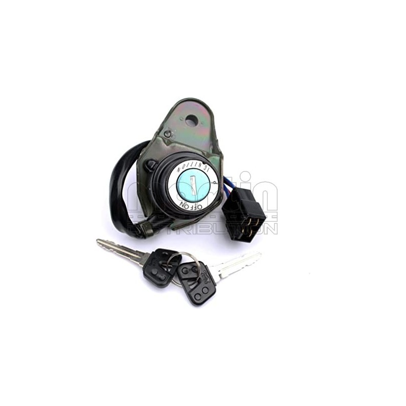 Contacteur à cles 2YL/ 3BT/ 3BR / YAMAHA XV 535 S/SE Virago / 88-03  OEM: 2NT-82510-01