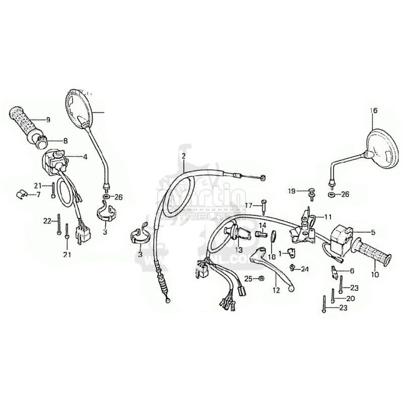 vis-de-fixation-de-levier-d-embrayage-cbx-1000-z-cb1-a-sco3-bolthndllever-oem-90113422000