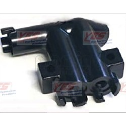 DEDOUBLEUR DE DURITE DE FREIN NOIR BRILLANT  KAWASAKI Z1/900, Z1000