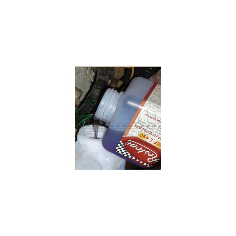 Restom*SBF L-490 Flacon de  5 Litres Liquide de Frein Silicone Homologué DOT 5